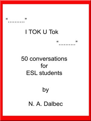 cover image of I Tok U Tok